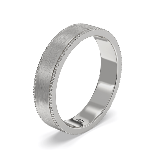 5MM Classica Brushed Wedding Ring