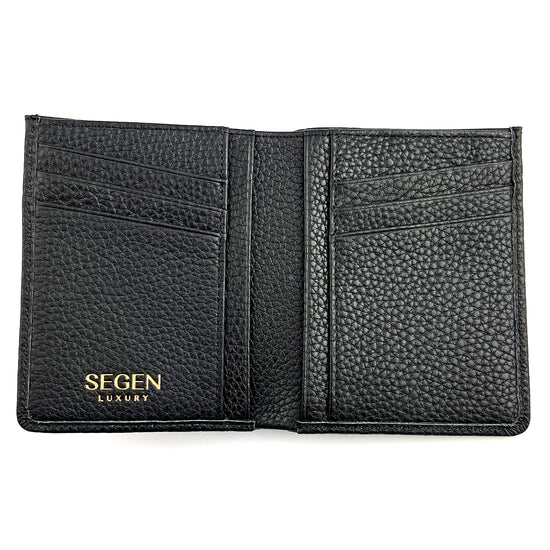 Classic Italian Leather Bi-Fold Mens Wallet