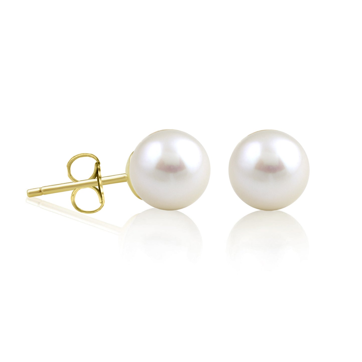 Lagos 14K Gold Classic Pearl Earrings